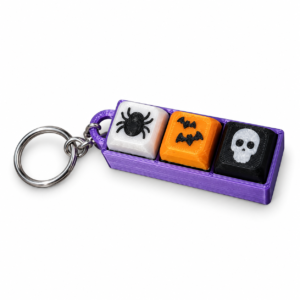 kolorowa halloweenowa zawieszka z klockami